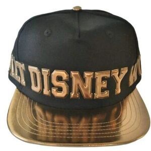 BRAND NEW DISNEY PARKS WALT DISNEY WORLD BELLE OF THE BALL BRONZE GOLD LOGO CAP